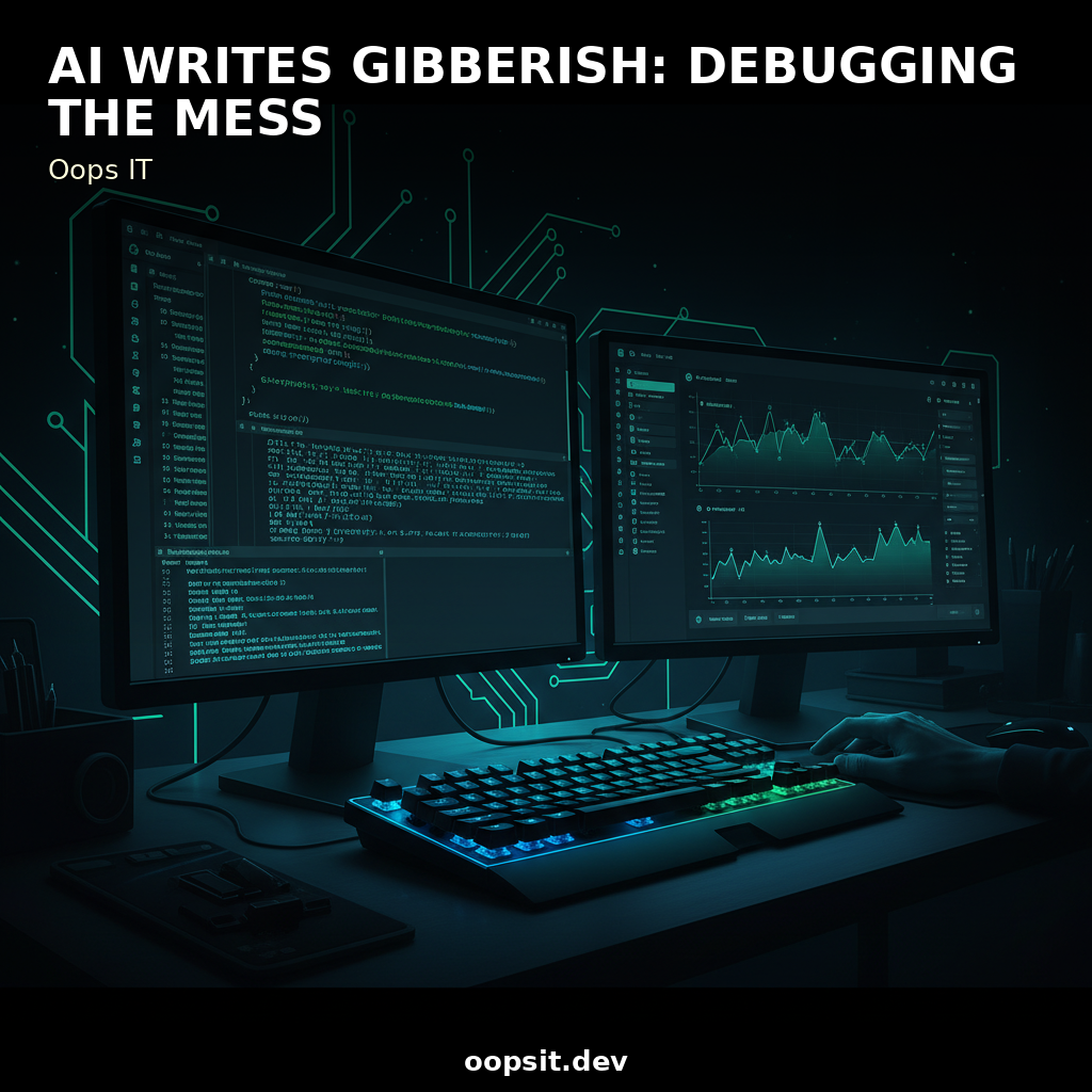 AI Python Error: Debugging Gibberish Output