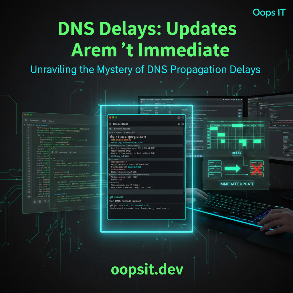 DNS Propagation Delays: My Accidental Oops